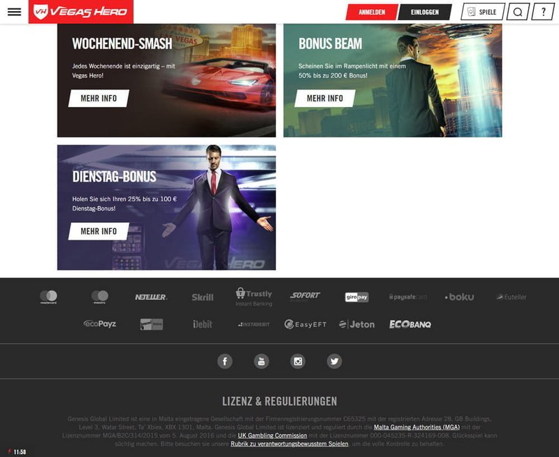 VegasHero Casino UK: Secure Login and Winning Strategies - overview